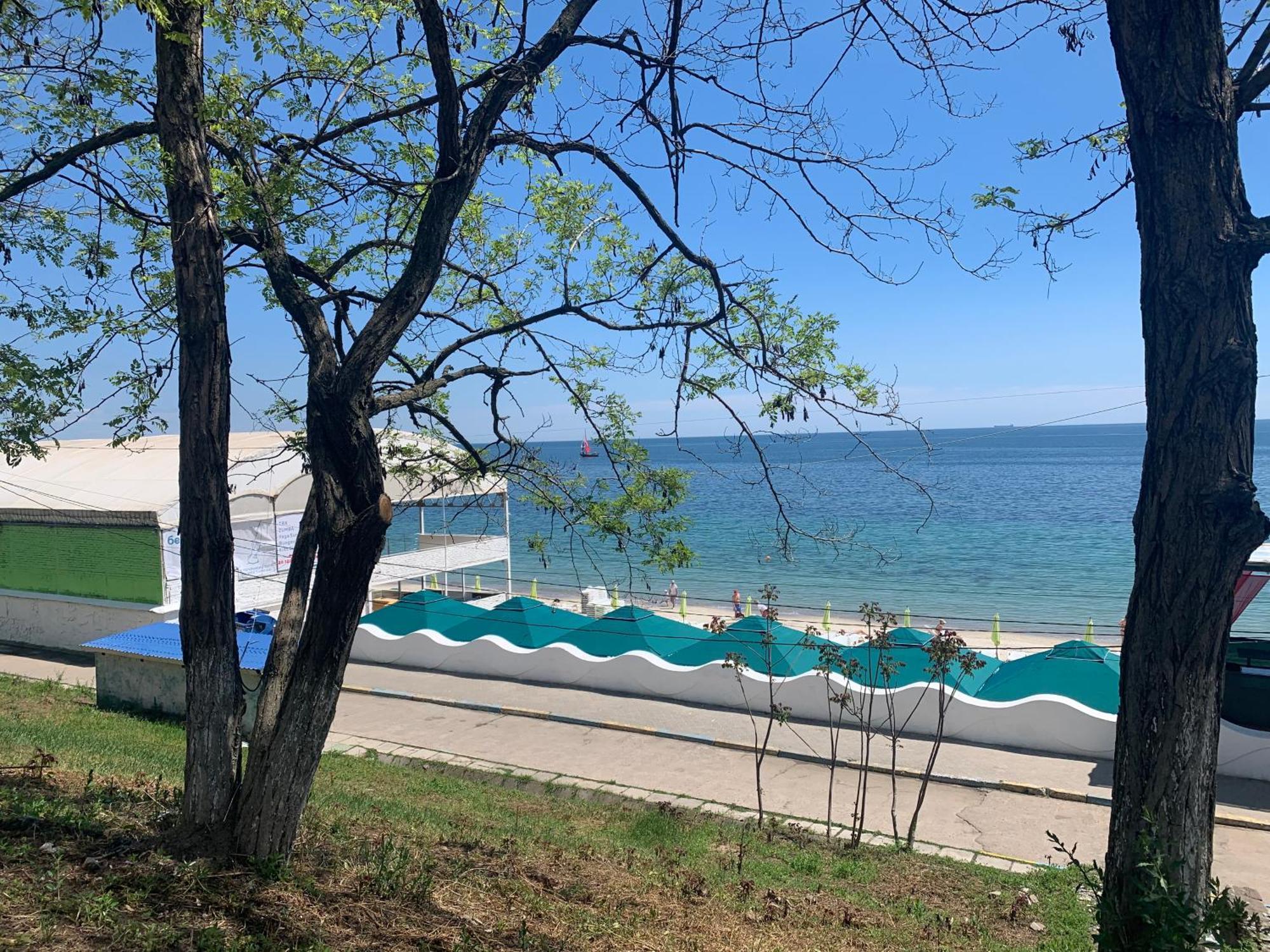 Одесса Калипсо У Моря На Пляже-Однокомнатные Апартаменты 24 Метра Εξωτερικό φωτογραφία