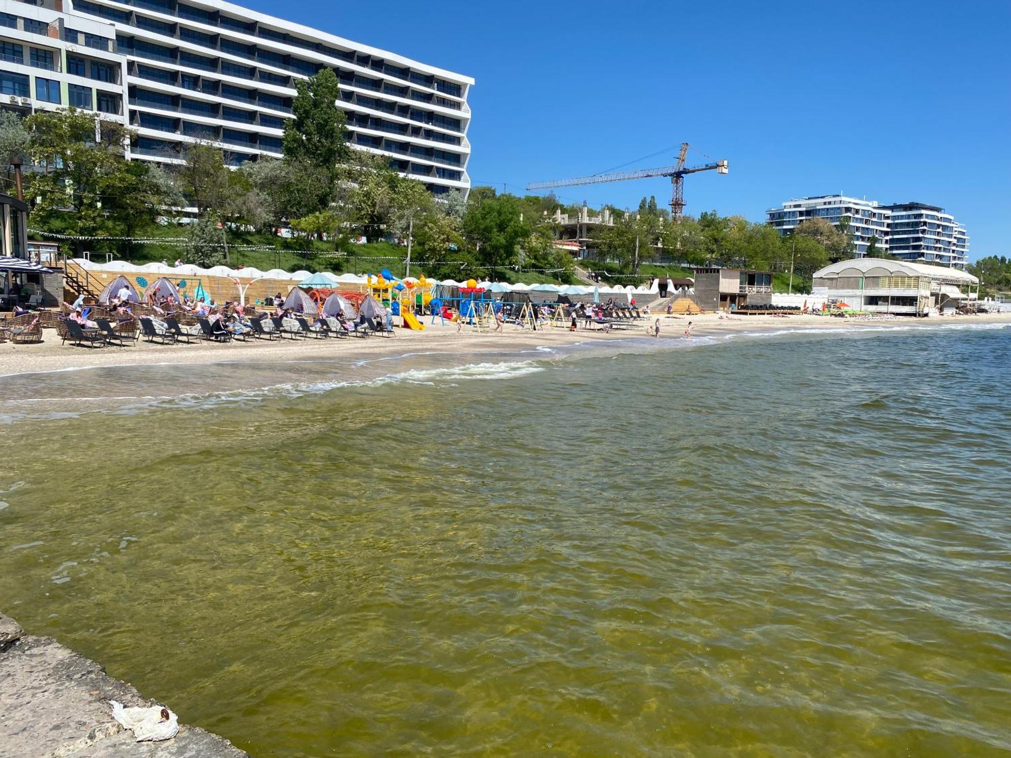 Одесса Калипсо У Моря На Пляже-Однокомнатные Апартаменты 24 Метра Εξωτερικό φωτογραφία